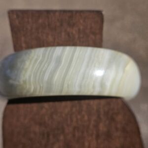 Afganistan Jade Bangle-Wide